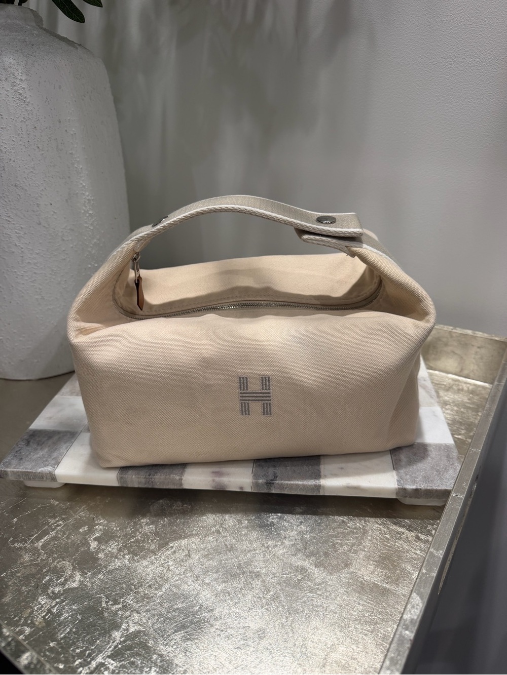 Hermes Beige Bride a Brac Large Bag